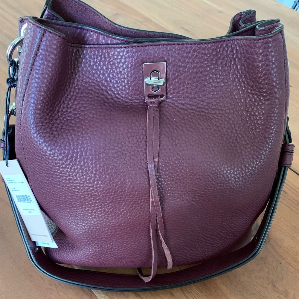 Beautiful New with tags Rebecca Minkoff Darren shoulder bag. Bordeaux color.